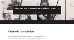 Desktop Screenshot of carmenmerchan.com